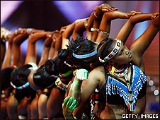 Ceremonia en Ciudad del Cabo