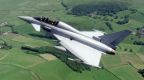 Watch stunning footage of the Eurofighter Typhoon powering over Britain's landscapes at speeds over 1000mph