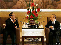 Tchajwanská opozice posiluje vztahy s Pekingem