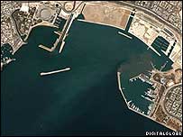 Khu vực sân vận động chuẩn bị đón Thế Vận Hội 2004 ở Athens