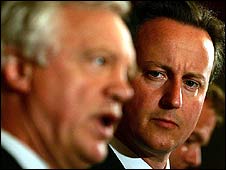 David Davis and David Cameron