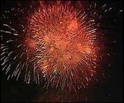 Would you miss having a firework display in your back garden