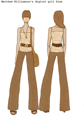 Fashion model; Neutral