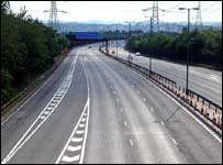 Rodovia na Inglaterra