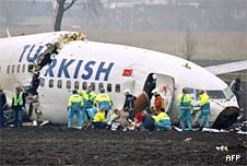 The crash at Schiphol (afp)