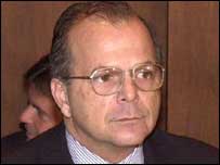 O embaixador brasileiro Valter Pecly Moreira