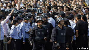 宁波镇海抗议 27/10/2012