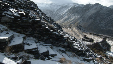 Still taken from John Cale's Dyddiau Du/Dark Days: Dreaming In Vertigo