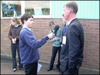 School Report interview