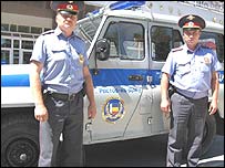 poliţişti din Rusia