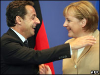 Sarkozy Merkel