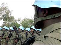 soldados da ONU no Congo