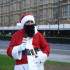 Santa reports that his tummy is rumbling