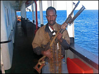 Пірат на викраденому судні