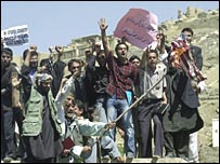 تظاهرات کابل