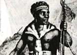 Engraving of an African trader