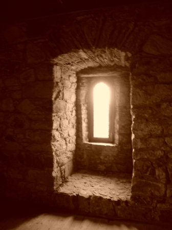 Inside St Clements church, Rodel, 3