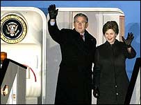 George ve Laura Bush