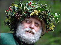 Traditional British Father Christmas