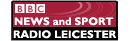 BBC Radio Leicester News and Sport Audio, updated each hour