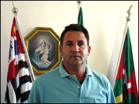 Aparecido Espanha, prefeito de Mococa (Foto: Alessandra Corrêa)