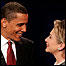 Barak Obama e Hillary Clinton