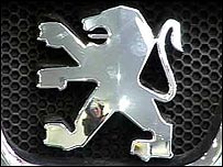 Peugeot badge