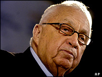 İsrail Başbakanı Ariel Şaron