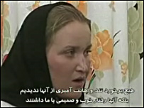 تصویری از فی ترنی ملوان بازداشت شده بریتانیایی که از تلویزیون ایران پخش شده است