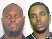 Narseal Batiste (esq) e Stanley Grant Phanor