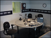 Studio české redakce BBC