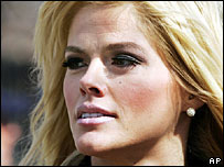 Anna Nicole Smith em foto de fevereiro de 2006