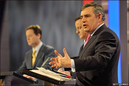 Líderes de los principales partidos políticos del Reino Unido