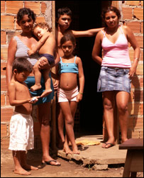 A família da marisqueira Graciante Modesto da Costa