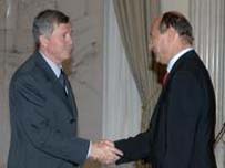 Traian Băsescu şi Mihai Hărdău