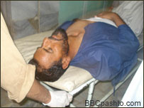 د ننگرهار په ځانمرگي کې ټپي شوى سرتېرى