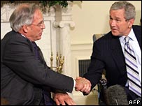 पॉर्टर ग्रॉस और राष्ट्रपति बुश