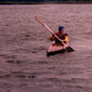 Betty and daughter Gail on Lake Windemere in August 1977.