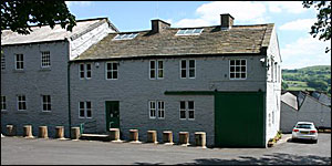 The exterior of County Brook Mill, Foulridge, Lancashire