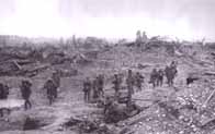 Photo of 16th (Irish) and 36th (Ulster) Divisions at Messines Ridge, 1917