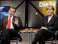 آنگلا مرکل و گرهارد شرودر 