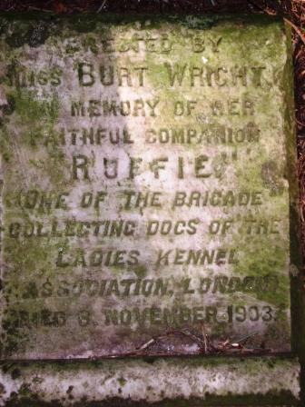 pet grave in Inverness