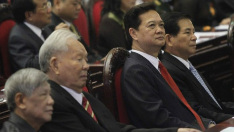 Thủ tướng Dũng trong một phiên họp Quốc hội