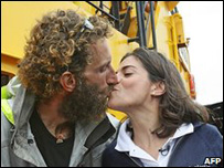 Alex Bellini e a mulher, Francesca