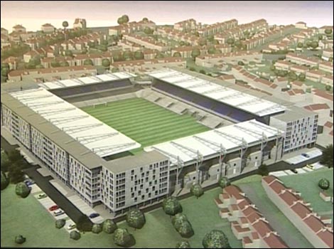 Bristol Rovers - Memorial Stadium plans