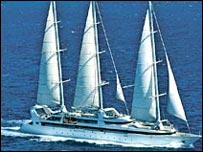 फ्रांस का एक जहाज़