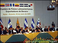 Hội nghị thượng đỉnh các nước trồng chuối tại châu Mỹ Latin