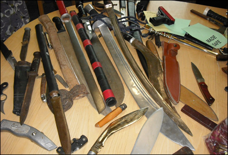Weapons amnesty