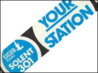 BBC Radio Solent's 1970s logo