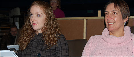 Rebecca Errington and Sarah Nower